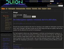 Tablet Screenshot of duion.com